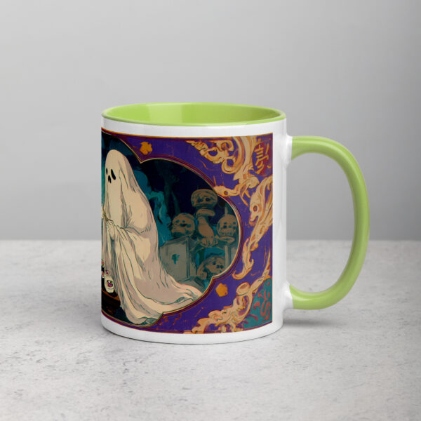 Spooky Sushi Spirits Mug with Color Inside