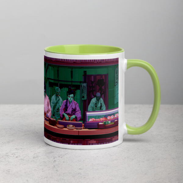 Sashimi of the Dead Mug with Color Inside