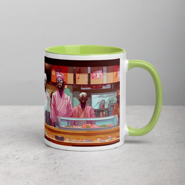Apocalypse Sushi Mug with Color Inside