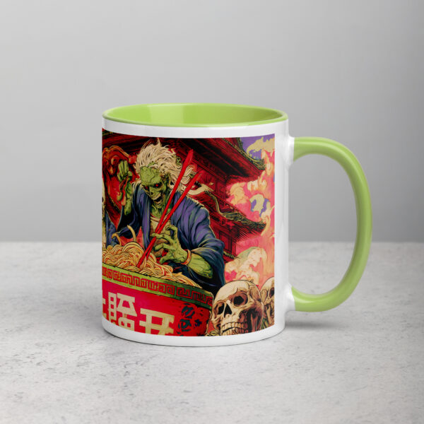 Ramen of the Dead Mug with Color Inside