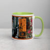 Yūrei Geisha Mug with Color Inside