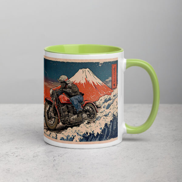 Biker Ukiyo-e Mug