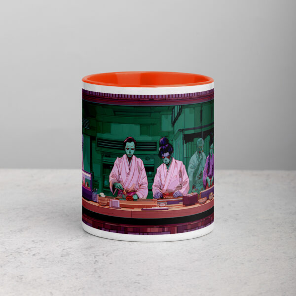 Sashimi of the Dead Mug with Color Inside