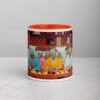 Zombie Sushi Bar Mug with Color Inside