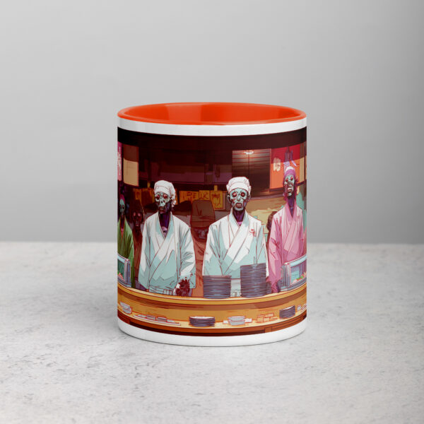 Apocalypse Sushi Mug with Color Inside