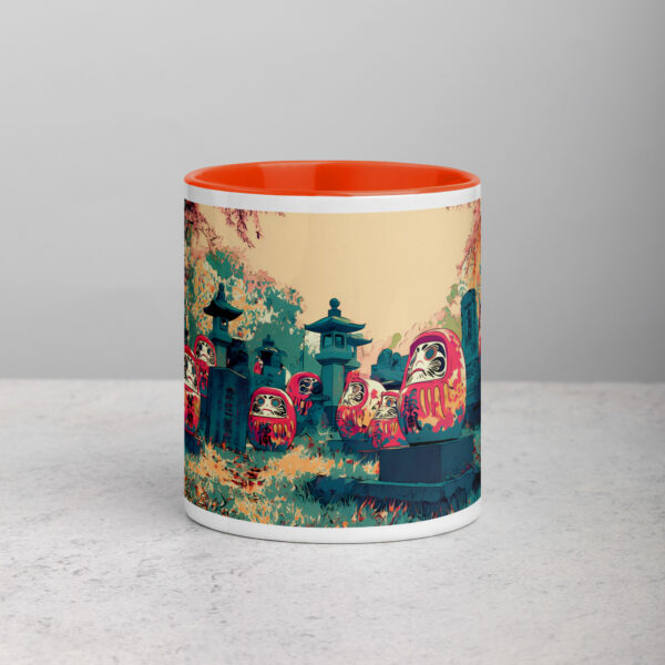 Phantom Darumas Mug with Color Inside
