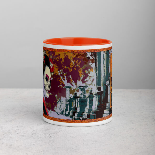 Yūrei Geisha Mug with Color Inside