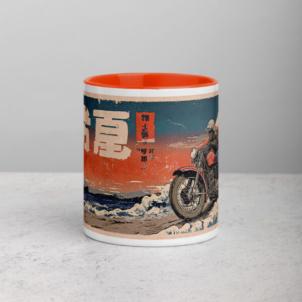 Biker Ukiyo-e Mug