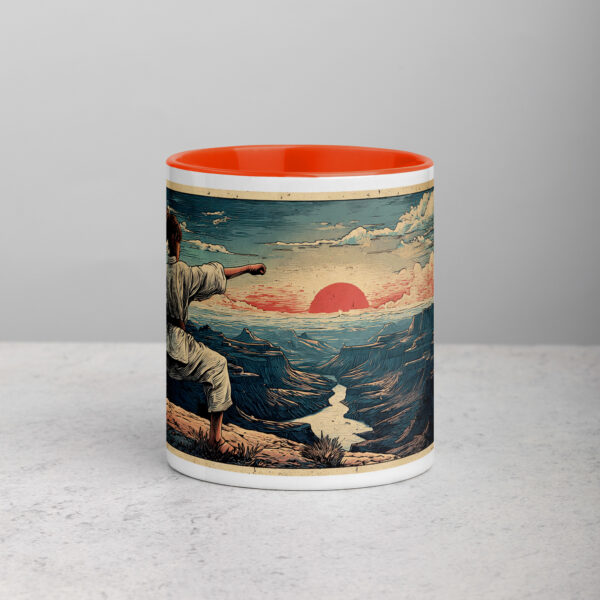 white-ceramic-mug-with-color-inside-orange-11-oz-front-69274c3472313.jpg Canyon Karate Master Mug