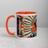 Ghostly Geisha Mug with Color Inside