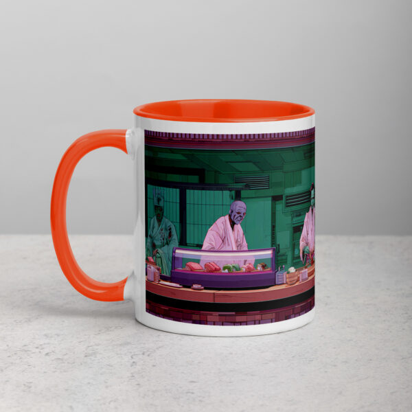 Sashimi of the Dead Mug with Color Inside