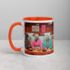Zombie Sushi Bar Mug with Color Inside