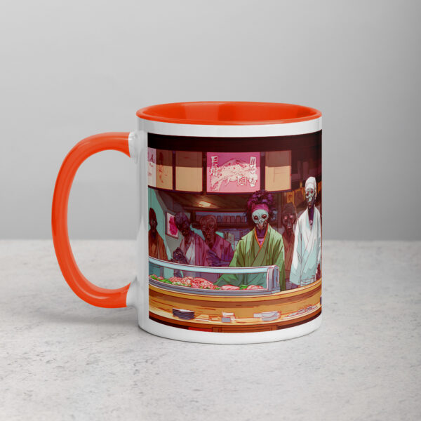 Apocalypse Sushi Mug with Color Inside