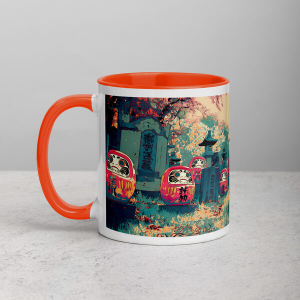 Phantom Darumas Mug with Color Inside
