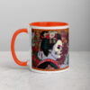 Yūrei Geisha Mug with Color Inside