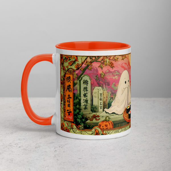 Boo! Sushi Time - Mug with Color Inside