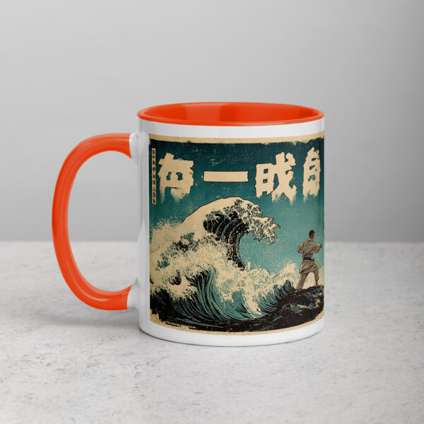 white-ceramic-mug-with-color-inside-orange-11-oz-left-69274b3f8faa5.jpg Ocean Dojo Mug