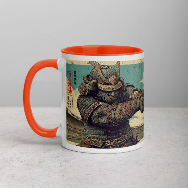 white-ceramic-mug-with-color-inside-orange-11-oz-left-69274cba5384c.jpg Home Run Samurai Mug