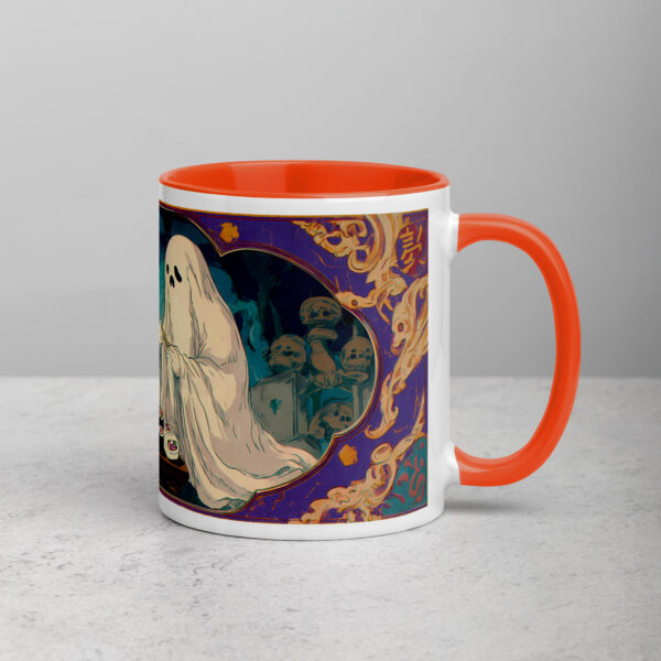 Spooky Sushi Spirits Mug with Color Inside