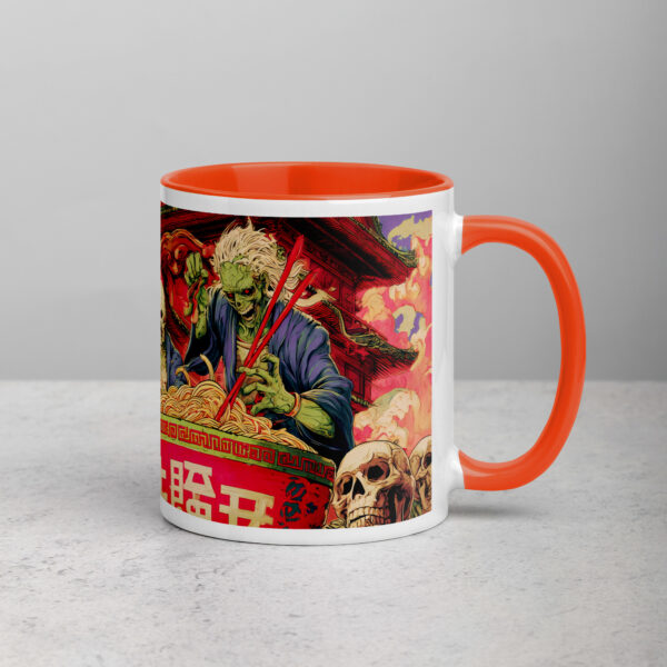 Ramen of the Dead Mug with Color Inside
