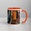 Yūrei Geisha Mug with Color Inside