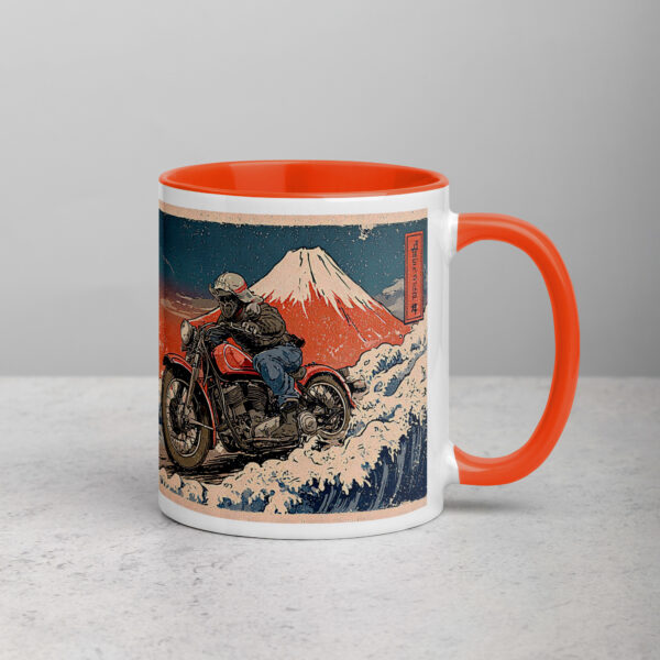 Biker Ukiyo-e Mug