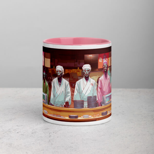Apocalypse Sushi Mug with Color Inside