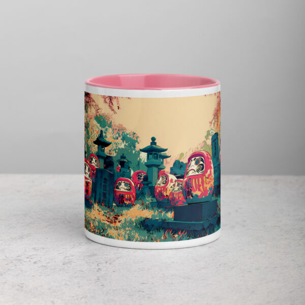 Phantom Darumas Mug with Color Inside
