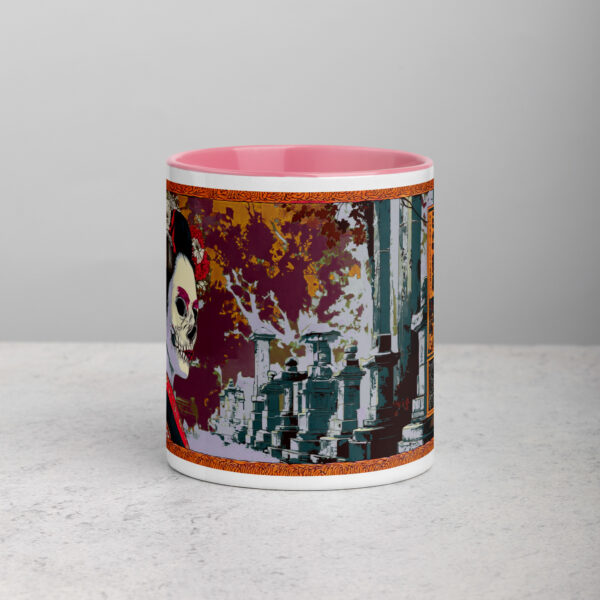 Yūrei Geisha Mug with Color Inside