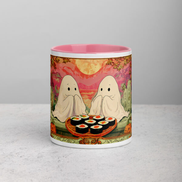 Boo! Sushi Time - Mug with Color Inside