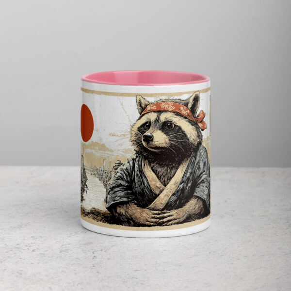 white-ceramic-mug-with-color-inside-pink-11-oz-front-692748e850870.jpg Master Tanuki Raccoon Mug