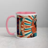 Ghostly Geisha Mug with Color Inside