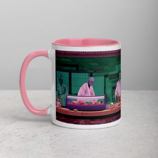 Sashimi of the Dead Mug with Color Inside