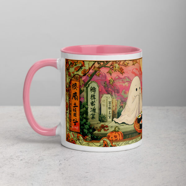 Boo! Sushi Time - Mug with Color Inside