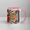 Ghostly Geisha Mug with Color Inside