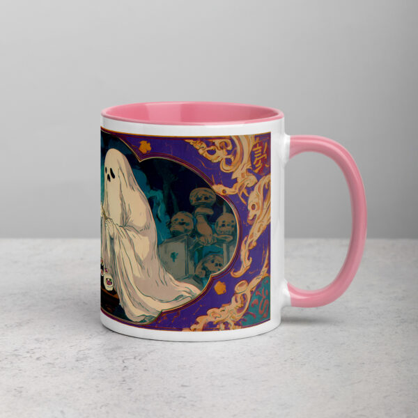 Spooky Sushi Spirits Mug with Color Inside