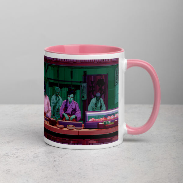 Sashimi of the Dead Mug with Color Inside