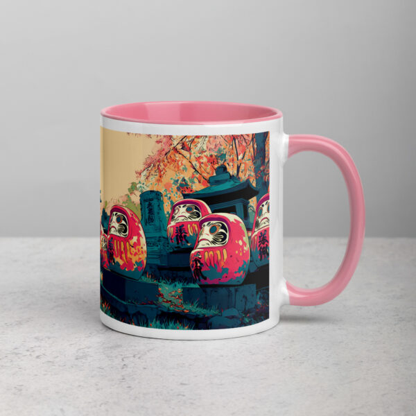 Phantom Darumas Mug with Color Inside