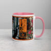 Yūrei Geisha Mug with Color Inside