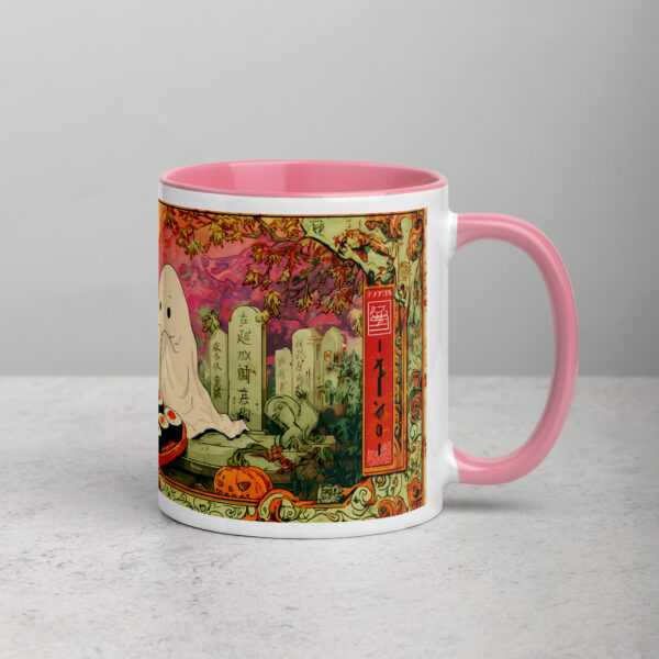 Boo! Sushi Time - Mug with Color Inside