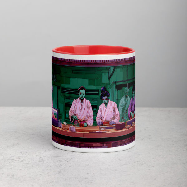 Sashimi of the Dead Mug with Color Inside