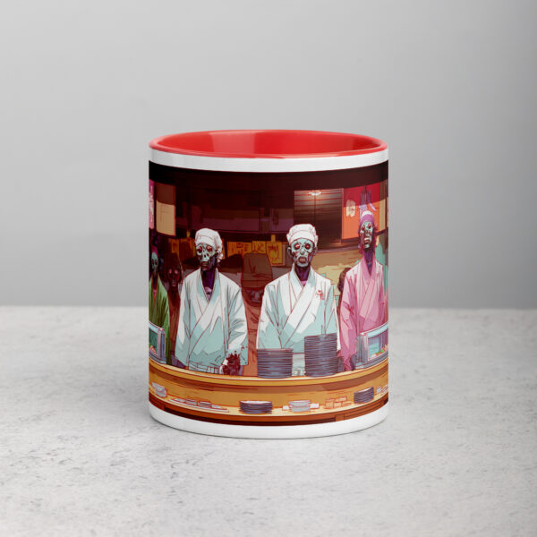 Apocalypse Sushi Mug with Color Inside