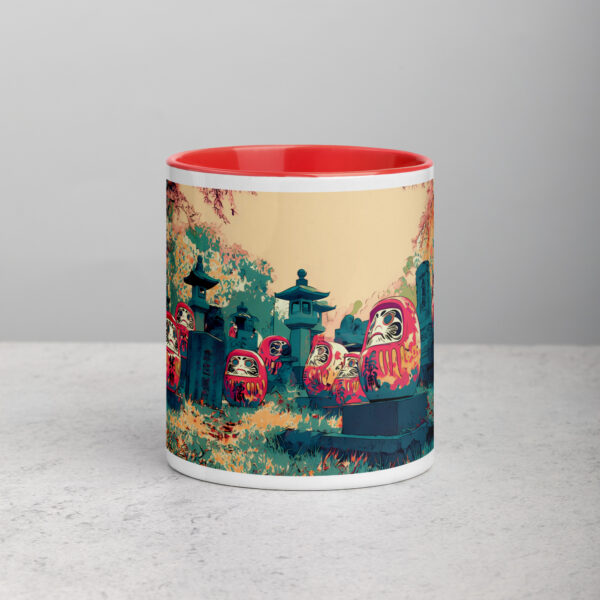 Phantom Darumas Mug with Color Inside