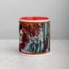 Yūrei Geisha Mug with Color Inside