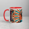Ghostly Geisha Mug with Color Inside