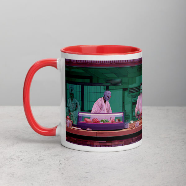 Sashimi of the Dead Mug with Color Inside