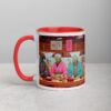 Zombie Sushi Bar Mug with Color Inside
