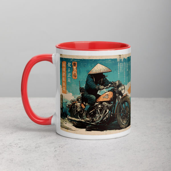 white-ceramic-mug-with-color-inside-red-11-oz-left-69274a8180e7e.jpg Road Trip Samurai Mug