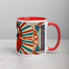 Ghostly Geisha Mug with Color Inside