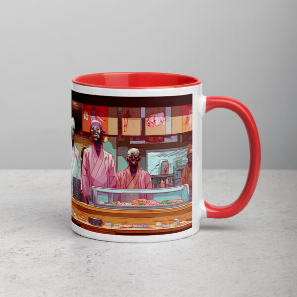 Apocalypse Sushi Mug with Color Inside